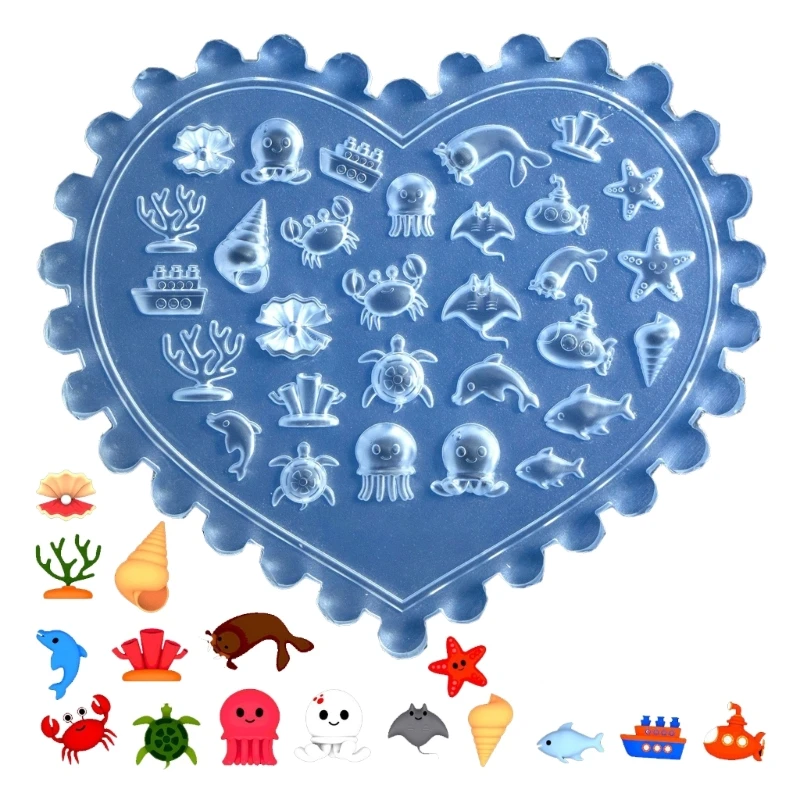 

652F Versatile Silicone Mould for Effortless Art Designs Sturdy and Flexible Accessory for All Shapes and Lengths