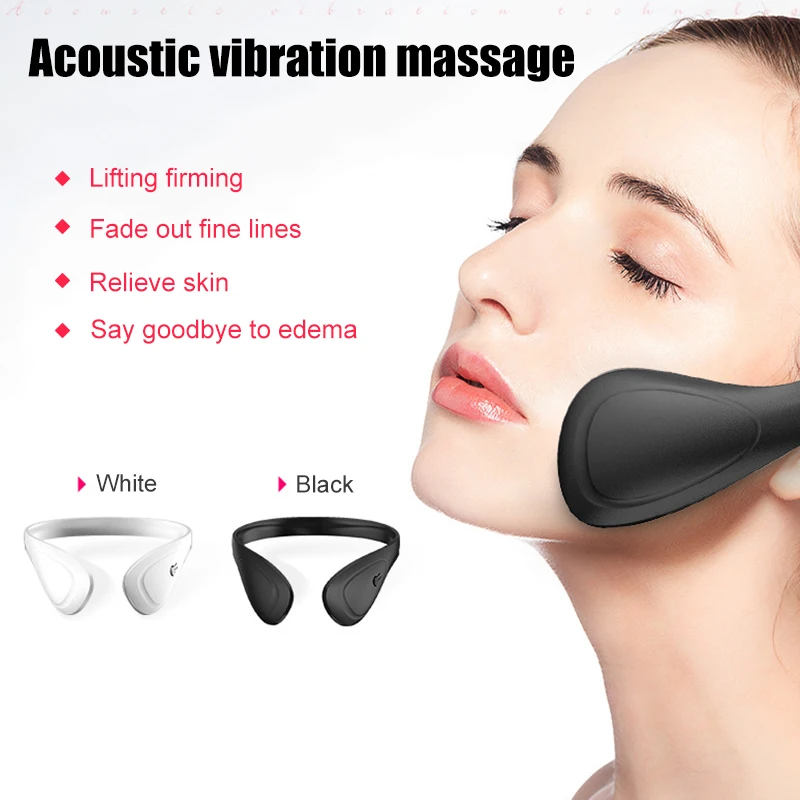 Face-lifting V Face Massage Instrument Double Chin Dissolve Fat Thin Masseter Facial Massager face lifting face slimming face