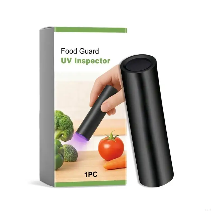 2025 New Portable Ultraviolets Fluorescent Viewer for Fruits Vegetables Hygienes Detector Lamp