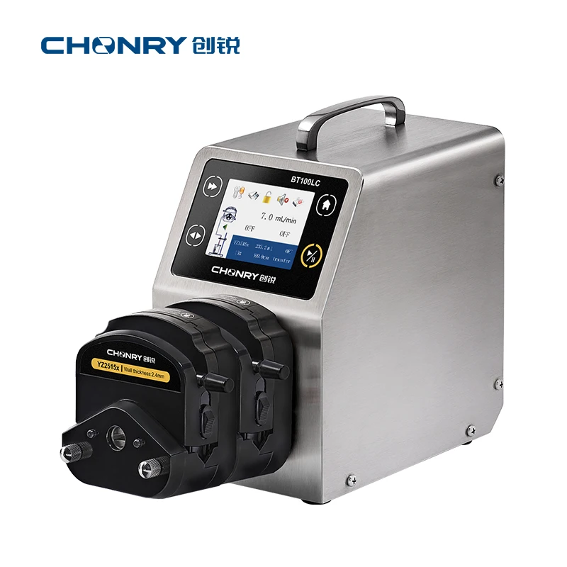 BT100LC مختبر PH تحكم الجرعات مضخة نقل مضخة تمعجية محرك متدرج متعدد القنوات نقل السائل #5