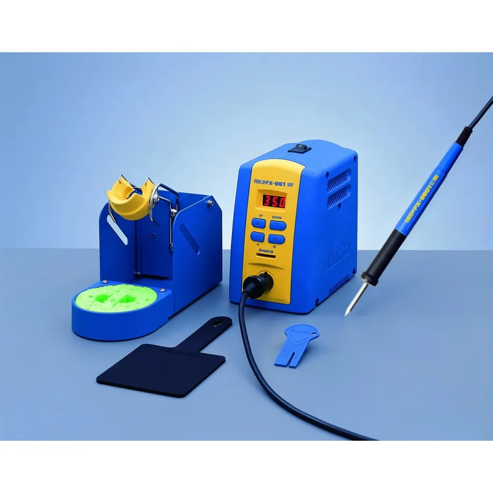 Original HAKKO FX-951 Soldering Station 220V Electric Digital Display T12 Welding Tips Soldering Iron For Repair PCB SMD Tool