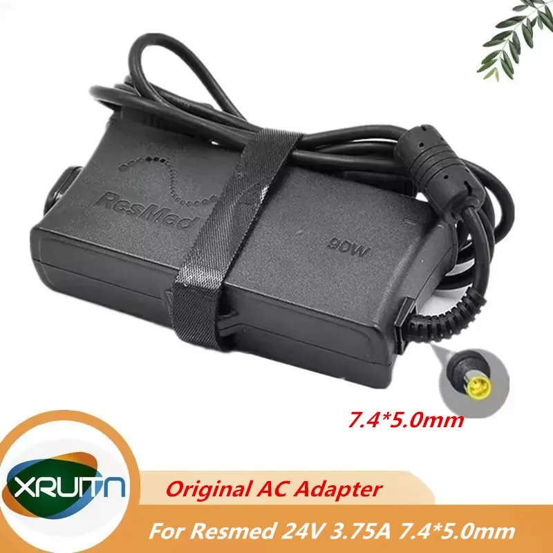 

Genuine ResMed 90W AC Adapter MODEL 370001 Power Supply CHarger 24V 3.75A S90 S10 AirSense 10 AirCurve