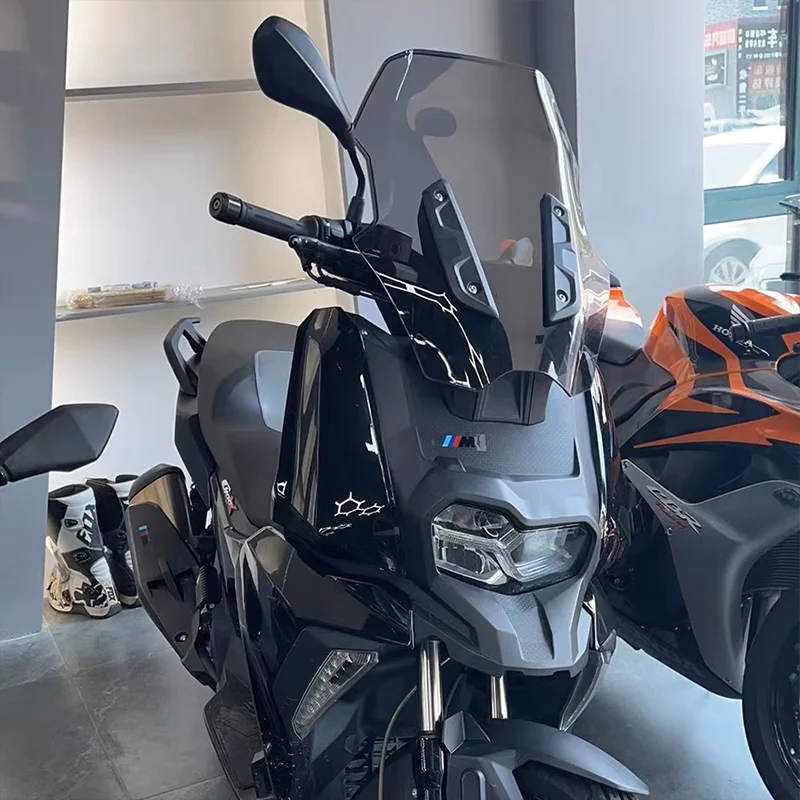 Motorcycle Accessories Windshield Screen Protector Fit For BMW C 400 X C400 C400X 2018 2019 2020 2021 2022 2023