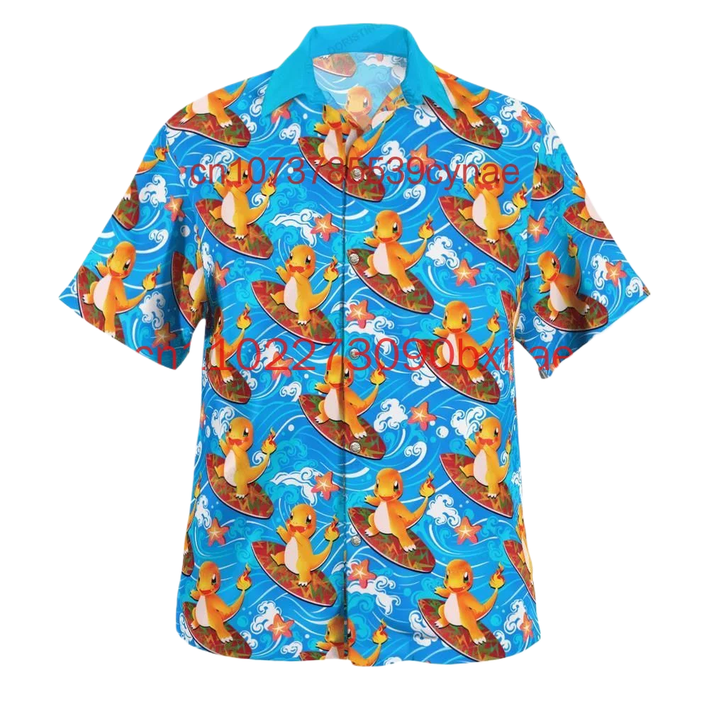 pokemon-praia-nova-camisa-havaiana-verao-retro-praia-botao-masculino-e-feminino-camisa-havaiana-das-criancas
