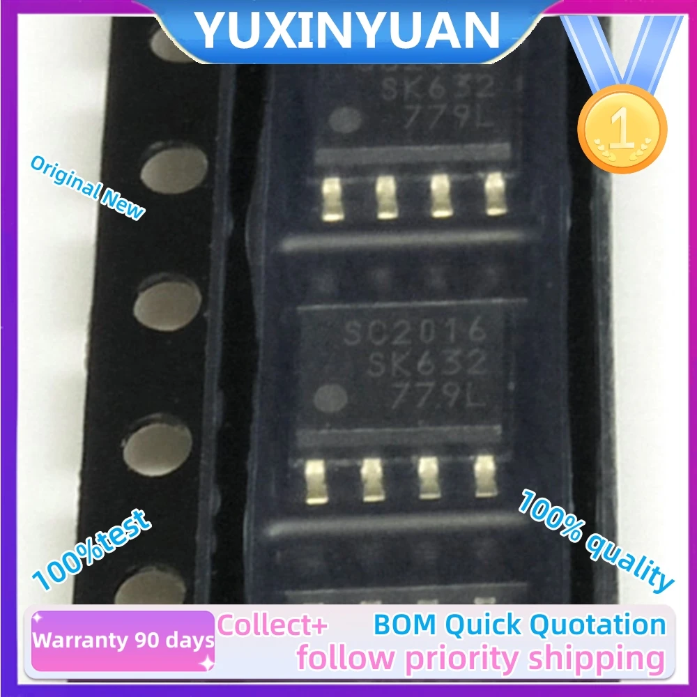 5PCS   SC2016S SOIC  SC2016 SSC2016S SSC2016S-TL new original LCD power chip SOP8  YUXINYUAN  IC in stock ,100%test