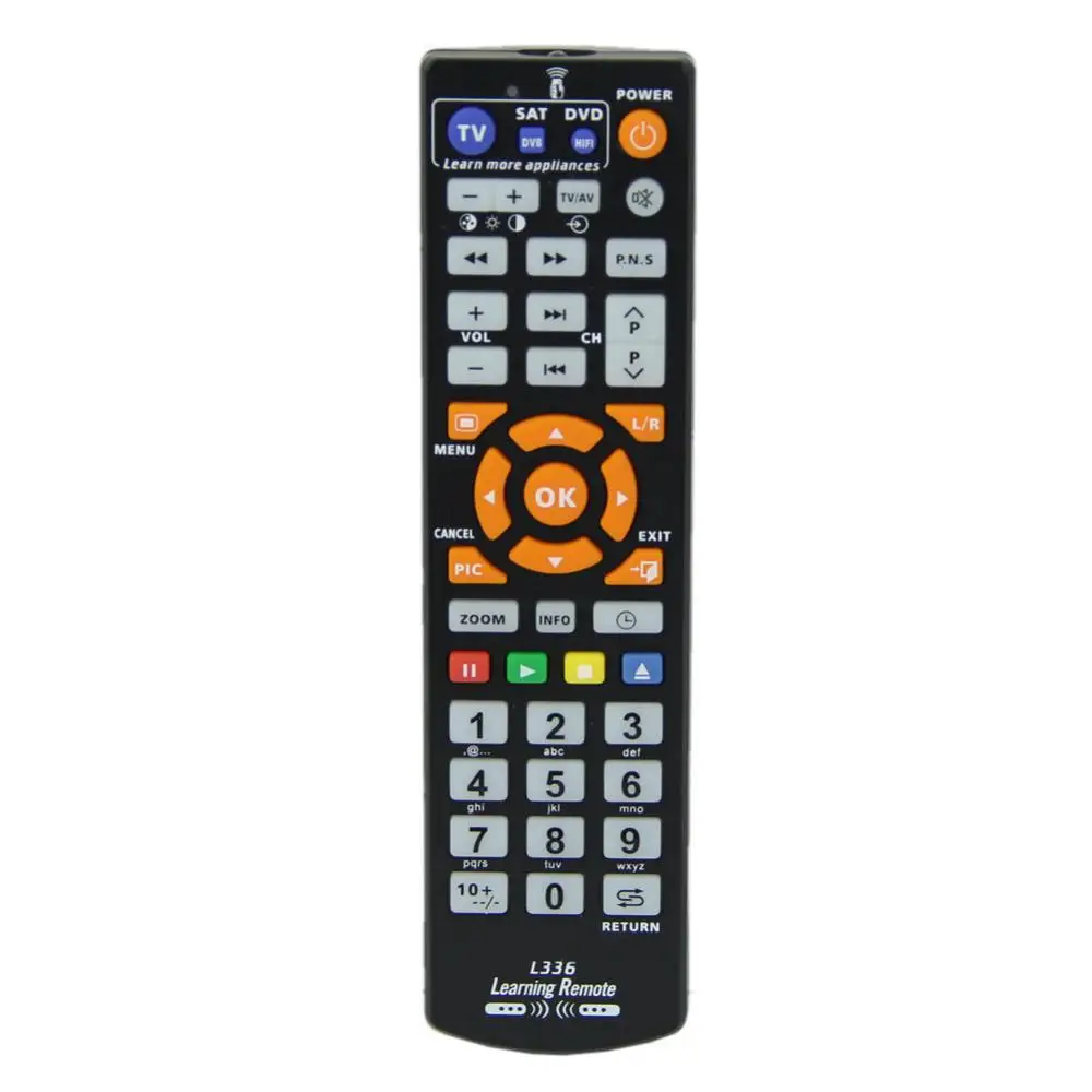 Remote Control Tv Smart High Quality L336 With Learn Function Copy Universal Learning Controller Ir