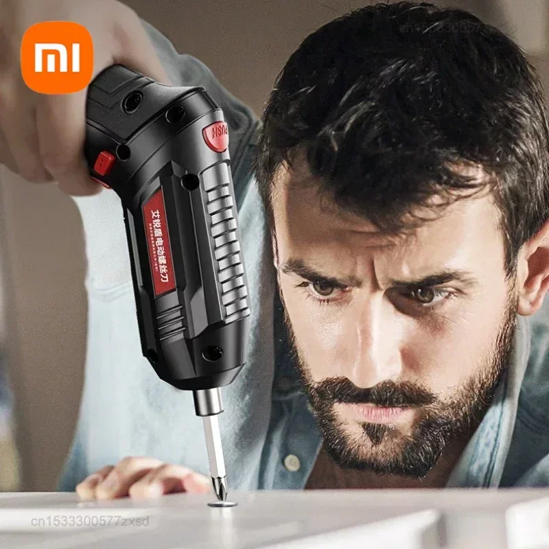 Xiaomi Electric Screwdriver Rechargeable Household Mini Small Electric Drill Driver Cordless Power Screwdrivers Repair Tools KIT