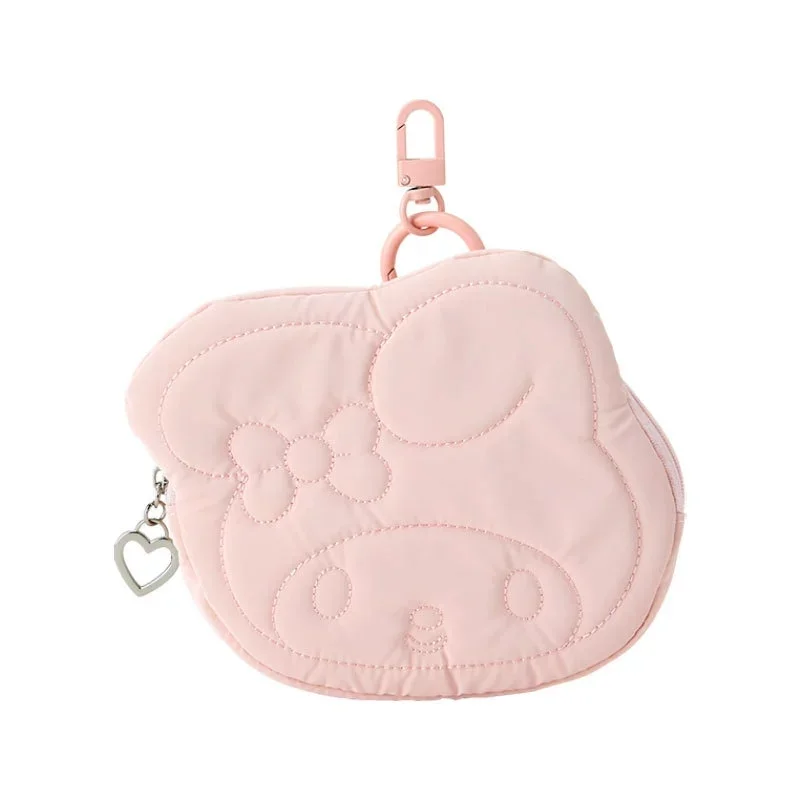 Sanrio Hello Kitty Cinnamoroll My Melody Kuromi Cartoon Mini Coin Storage Bag Keychain Kawaii Portable Headphone Bag Gift - view 4