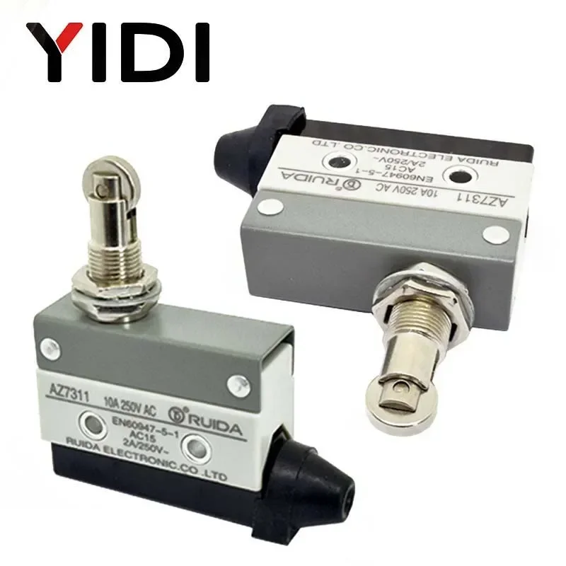 10A 250VAC AZ-7312 AZ-7311 AZ-7121 AZ-7310 TZ-7141 Waterproof Micro Switch Travel Limit Switch Straight 90degree Roller Lever