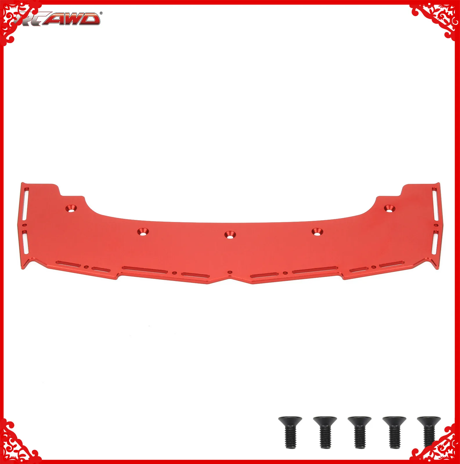 Aluminum FRONT SPLITTER for Arrma 1/7 6s Limitless RTR and EXB Roller hopups upgrade parts