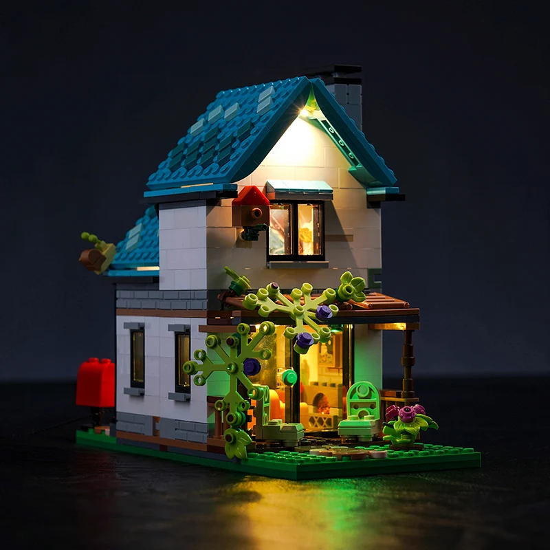 Lazishi LED Light For 31139 Cozy House Lighting DIY Toys (Not ​Include the Model)