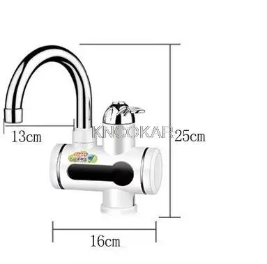 Sofortiger elektrischer Warmwasserbereiter für Küche, Waschbecken, Wasserhahn, Durchlauferhitzer, wasserdicht, für heiße und kalte Badezimmermischer, Wasserhähne, Einhebelmischer, 220 V
