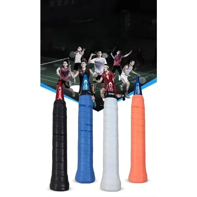 GR1 مضرب كرة الريشة شريط لحام شقة المضادة للانزلاق مقاومة للاهتراء امتصاص العرق مقبض الشريط للياقة البدنية الرياضية