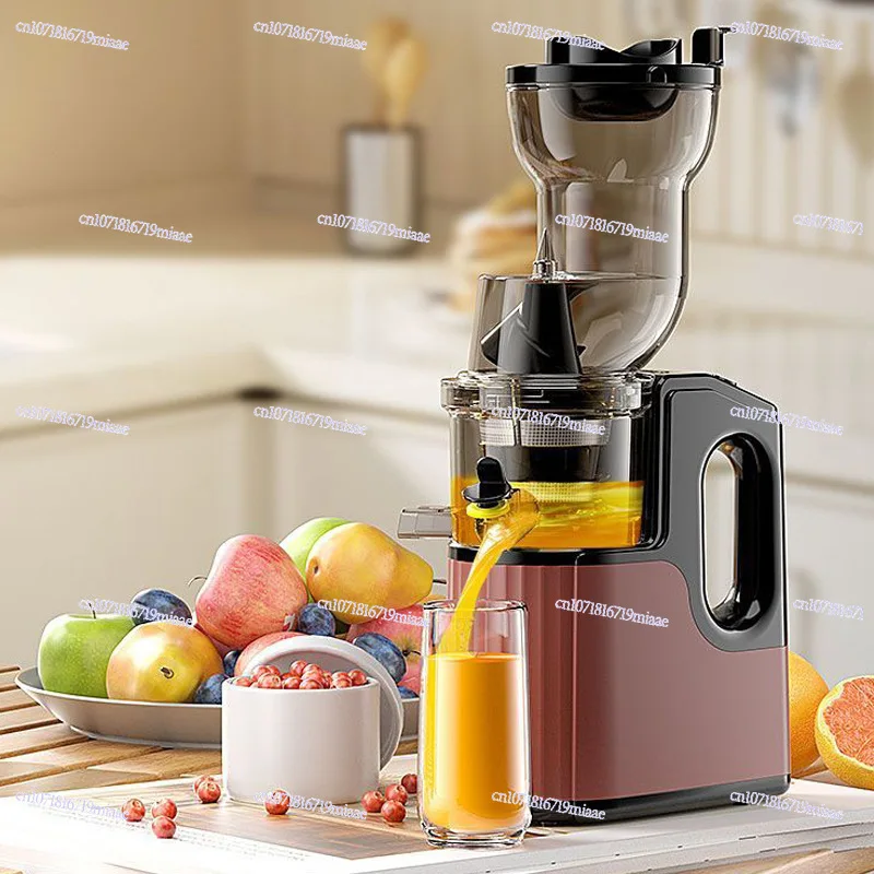 Home Use Juicer with Pulp Separation, Large Diameter, Fully Automatic Commercial Multi-Function Fruit Extractor
