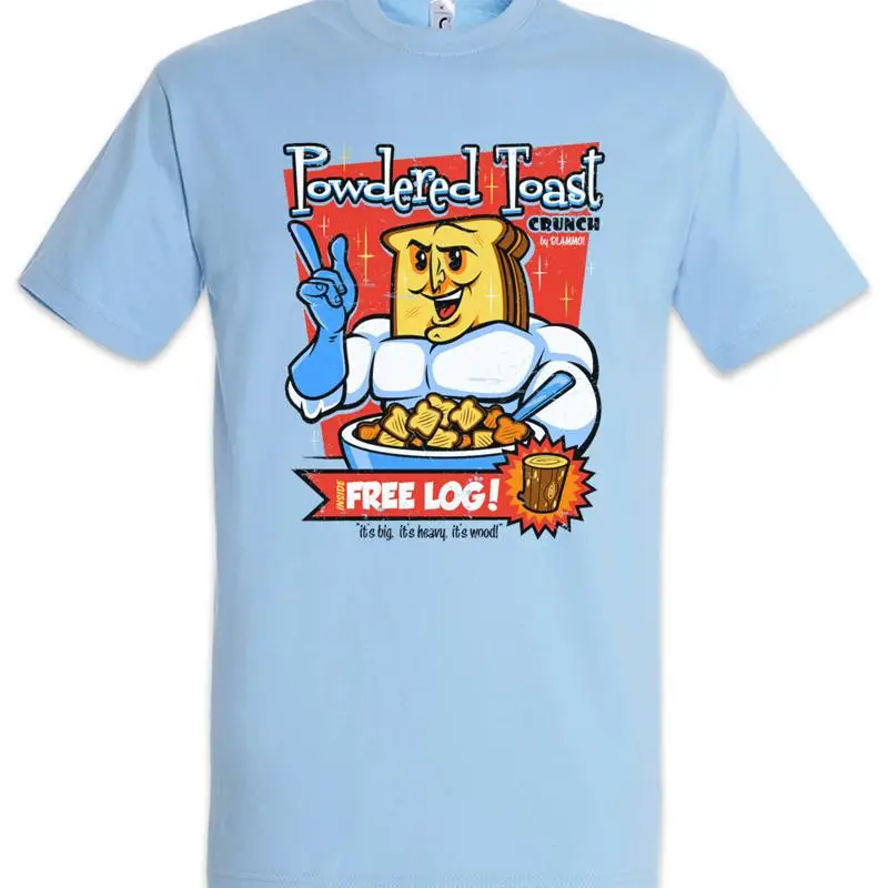 Camiseta POWDERED TOAST MEN Ñ Ren TV Series Stimpy and