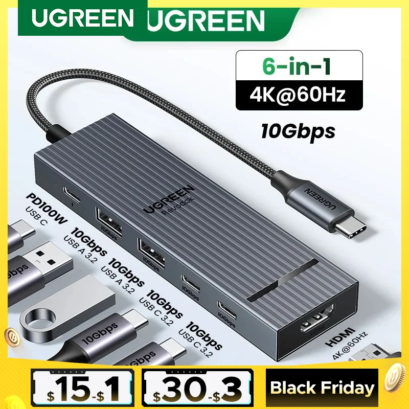 (RU Special) UGREEN Revodok USB
