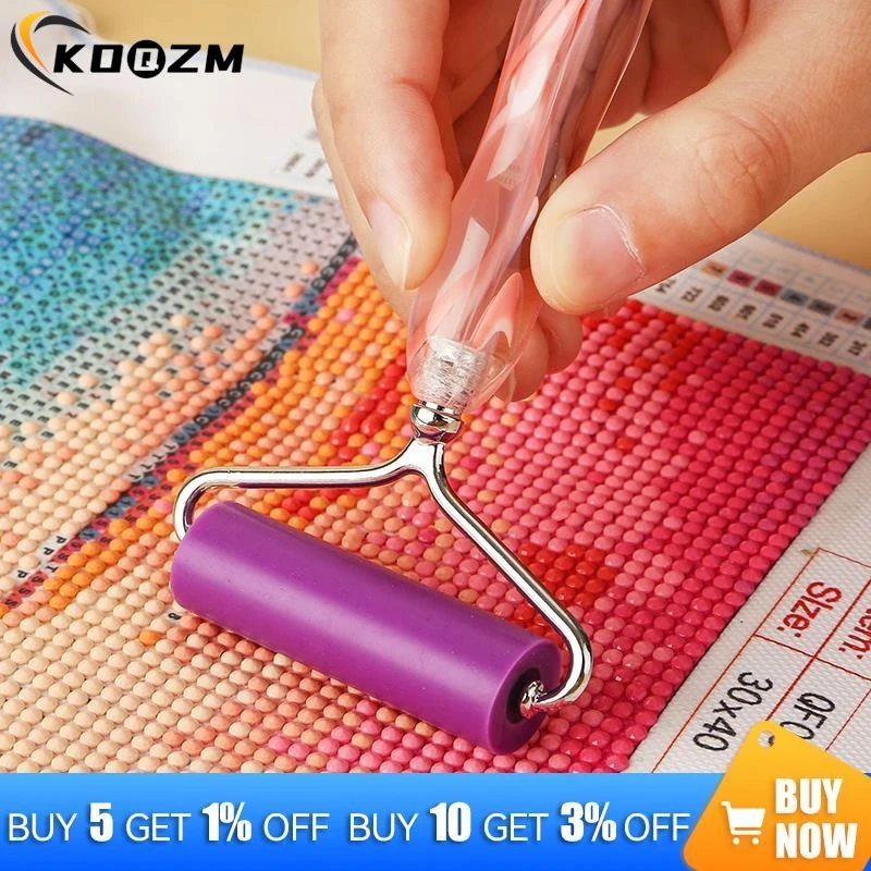 

1Pcs DIY Diamonds Roller Sticking Diamonds Mosaic Roller Art Crafts Brushing Painting