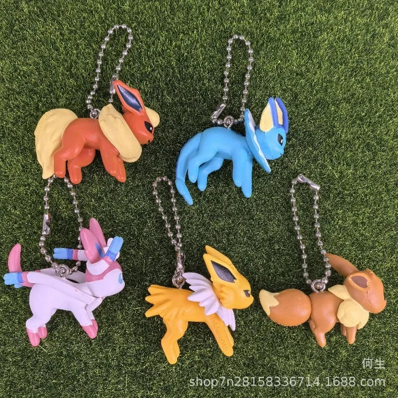 Pokemon Blind Box Toys Cute Cartoon Figure Charizard Eevee Doll Modello Ciondolo Giocattoli Raccogliere Ornamenti Regali per bambini