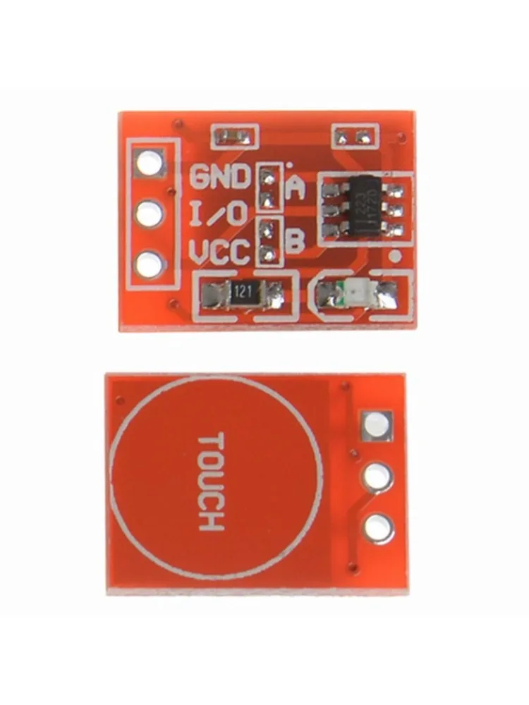 20/50/100 PCS/LOT nouveau Module de bouton tactile TTP223 Type de condensateur capteur de commutateur tactile autobloquant à canal unique pour Arduino