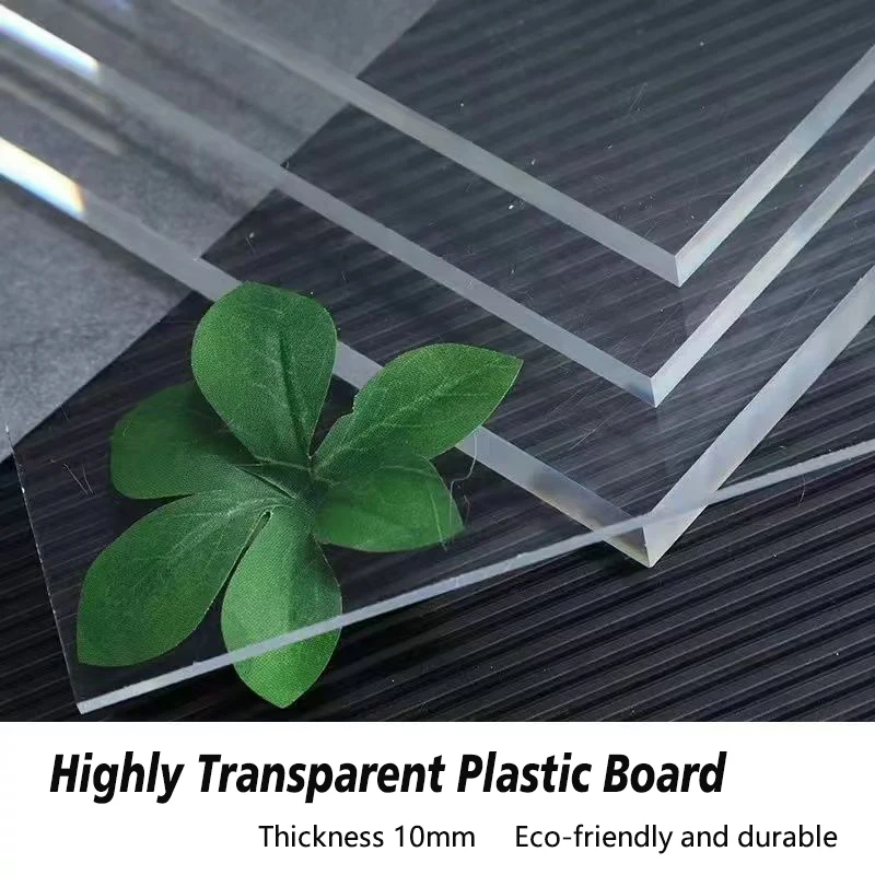 

1 шт., толщина 10 мм, пластиковая доска, высокая прозрачная доска, сделай сам, ручной материал, поликарбонатная пластина, износостойкий пластиковый лист