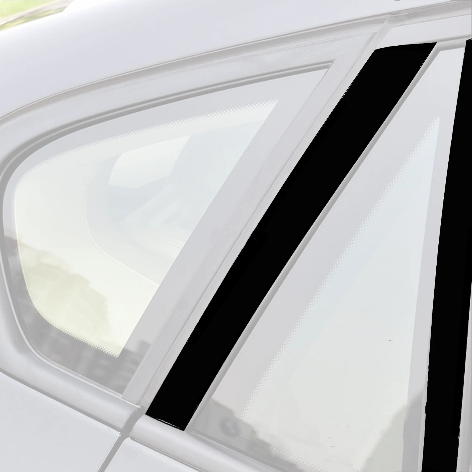 

auto Motors Parts & Accessories Car exterior door panel Bright Black B-pillar Decorative stickers For BMW X6 F16 2015-2019