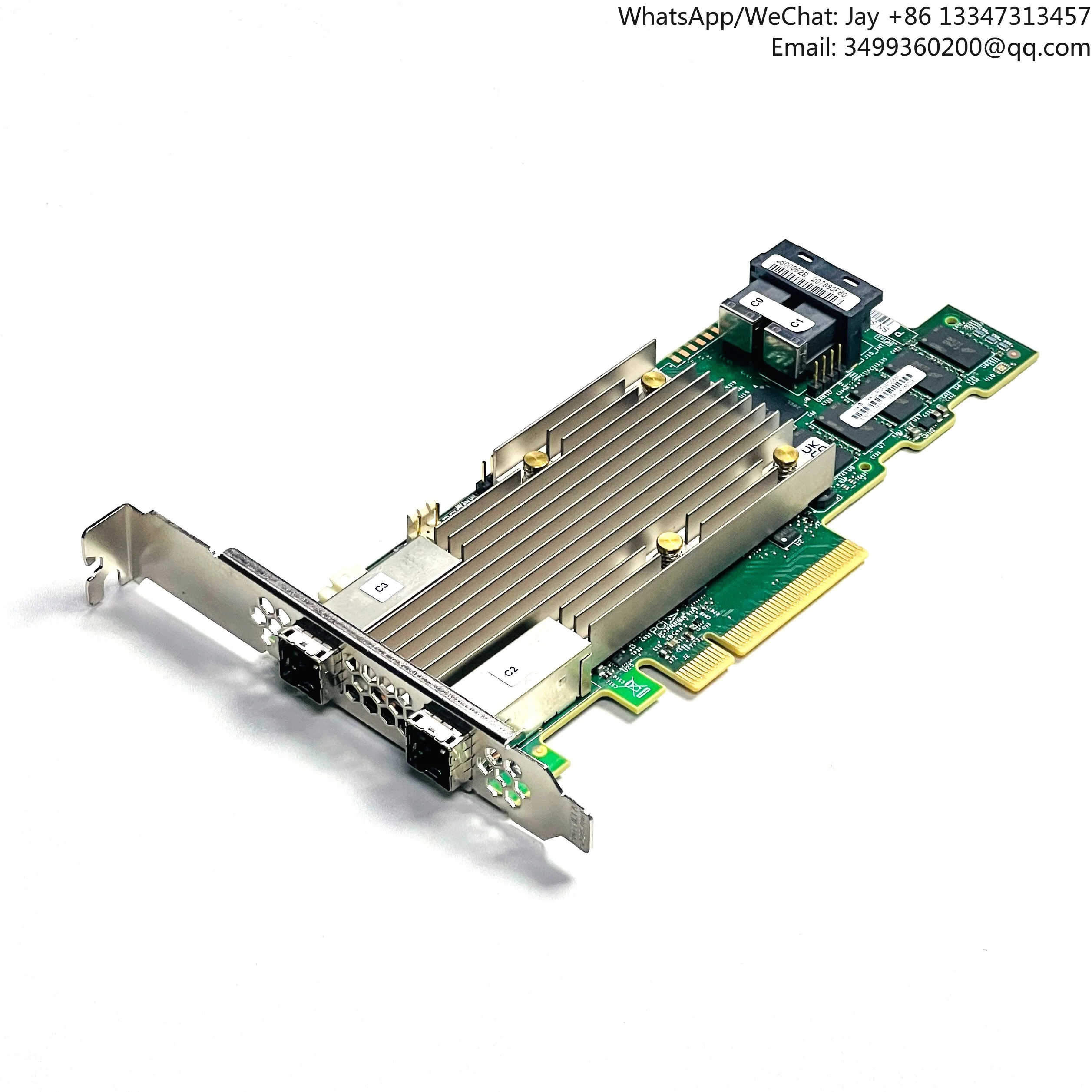 

Broadcom MegaRAID 9480-8i8e RAID Controller 12GB/s Tri-Mode 8 Internal Ports And 8 External Ports Storage Adapter 05-50031-00