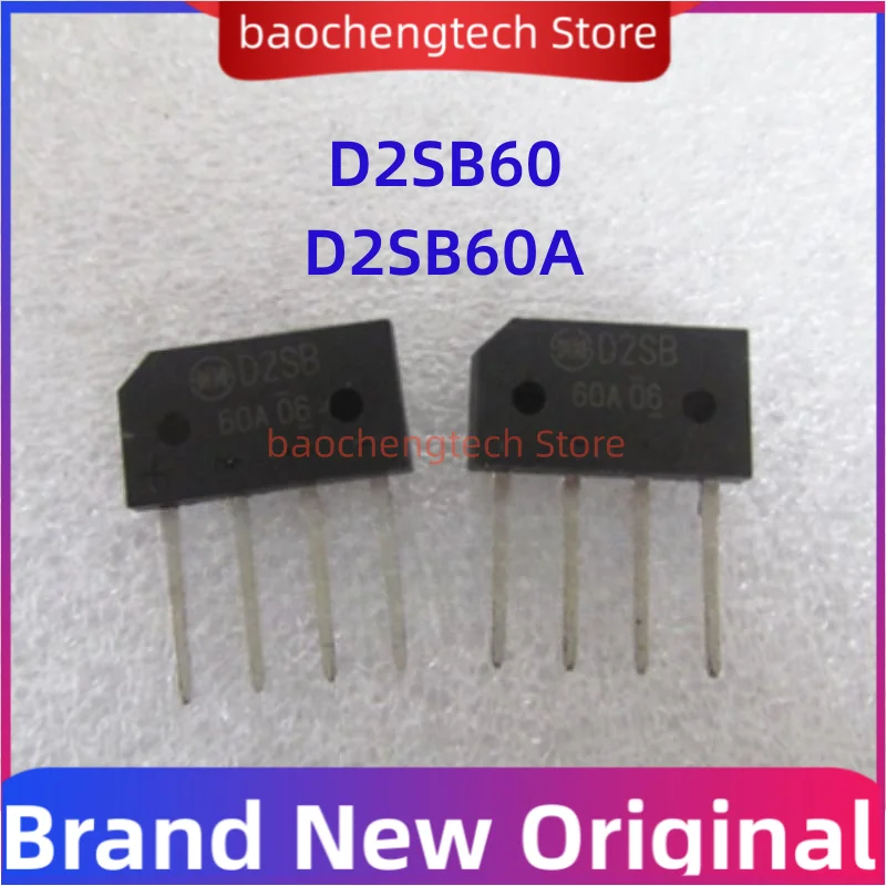 1 5 10 PCS D2SB D2SB60 1.5A  D2SB60A 2A  Bridge rectifier single-phase  600V 2A General Purpose Rectifier I