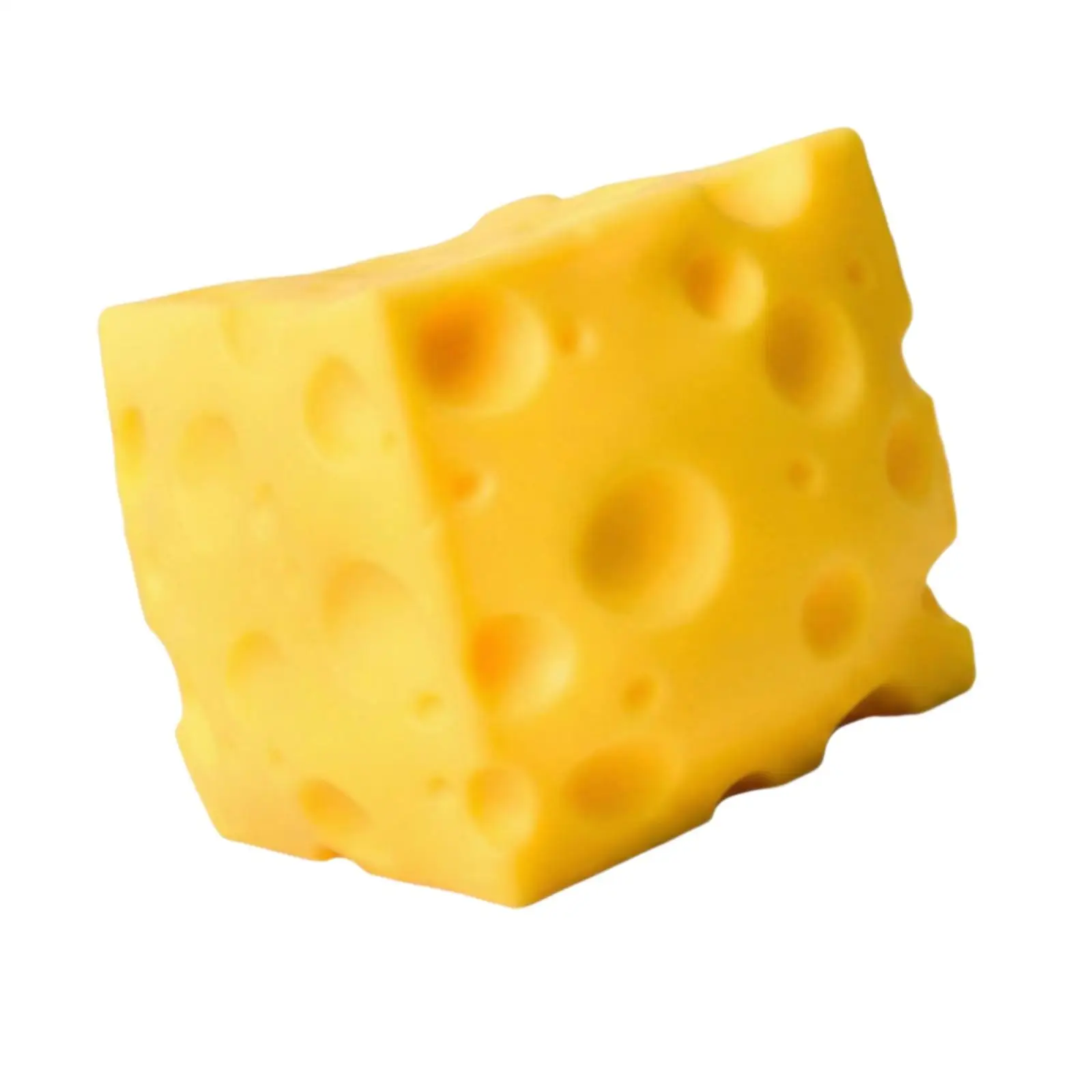 

Cheese Block Fidget Toy Gift Party Favor Sensory Toy Perceptual Toy Squishy Cheese Toy for Party Home Christmas Birthday Holiday