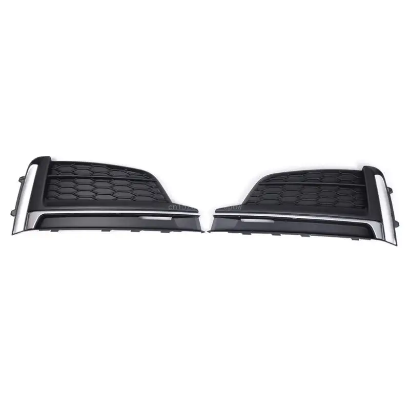 Upgraded Front Bumper Cover 8W6807681F Reliable Designs Lower Side Grille Insert Trim Vehicle Spare Part Quick Fixing