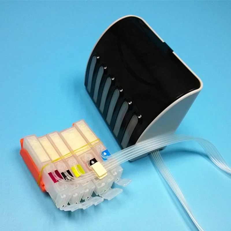 5 Colors PGI-150 CLI-151 Ciss System With Chip For Canon PIXMA IP7210 MG5410 MG6310 MX721 MX921 MG7110 MG5510 IP8710 IX6810