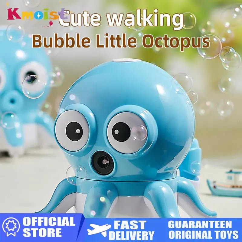 Dança polvo elétrico universal bonito divertido modelo crianças brinquedo soprador de bolhas máquina brinquedos para meninas meninos crianças presentes aniversário