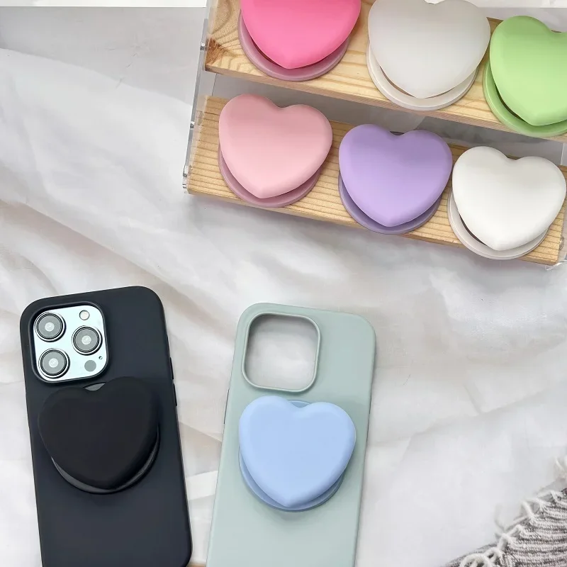 

Магнитная подставка для телефона в форме сердца P-Socket Pop GripTok Складная подставка для мобильного телефона MagSafe Держатель MagSafe Кольцо для пальца Расширяющаяся подставка