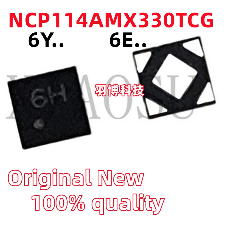 (10piece) 100% New NCP114AMX330TCG 6E.. 64.. 6Y.. UDFN-4 Chipset