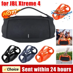 Silicone Cover Case Shockproof Portable Stand Up Skin Cover Anti-slip Speaker Shell Sleeve Skin with Handle for JBL Xtreme 4