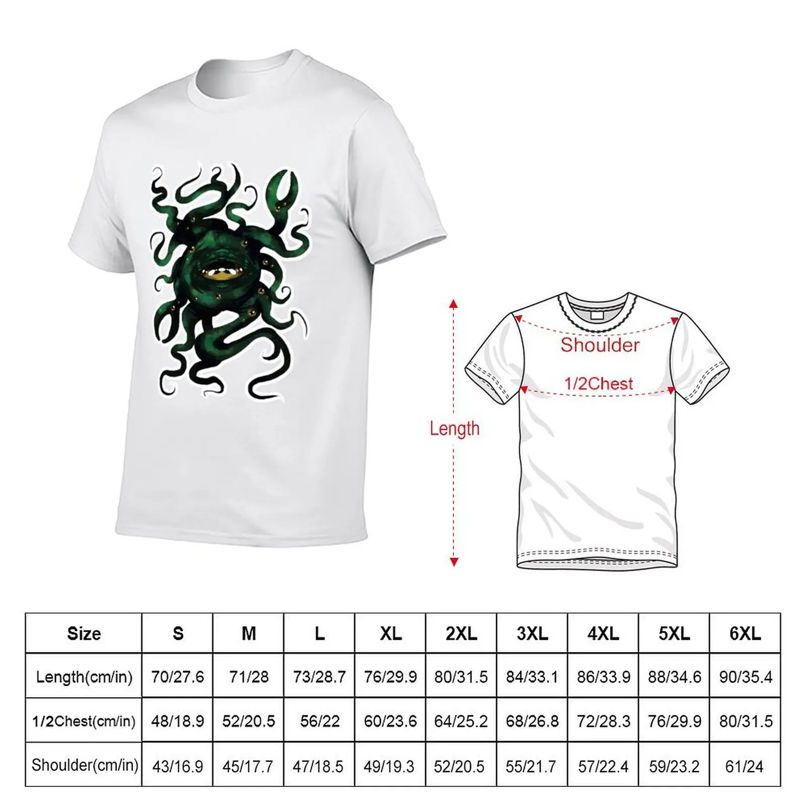 hermaeus mora, daedric prince of knowledge and memory T-Shirt graphic t shirts for man t shirt man luxury T-Shirt