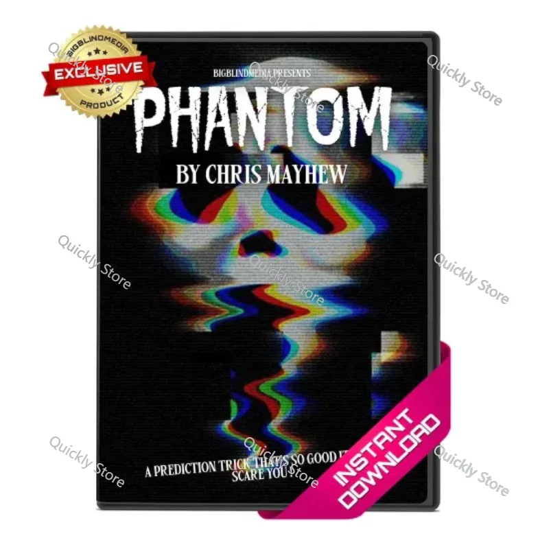 Phantom by Chris Mayhew Magic tricks (Instant Download) Quickly send