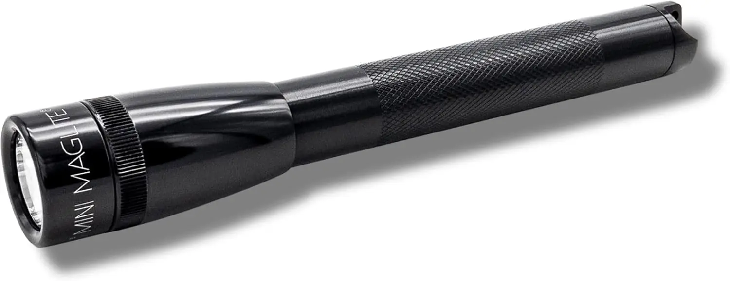 

Ultra Bright Mini LED Flashlight - 127 Lumens, Adjustable Beam, Water-Resistant IPX4, Shock Resistant, 2 Modes with Batteries