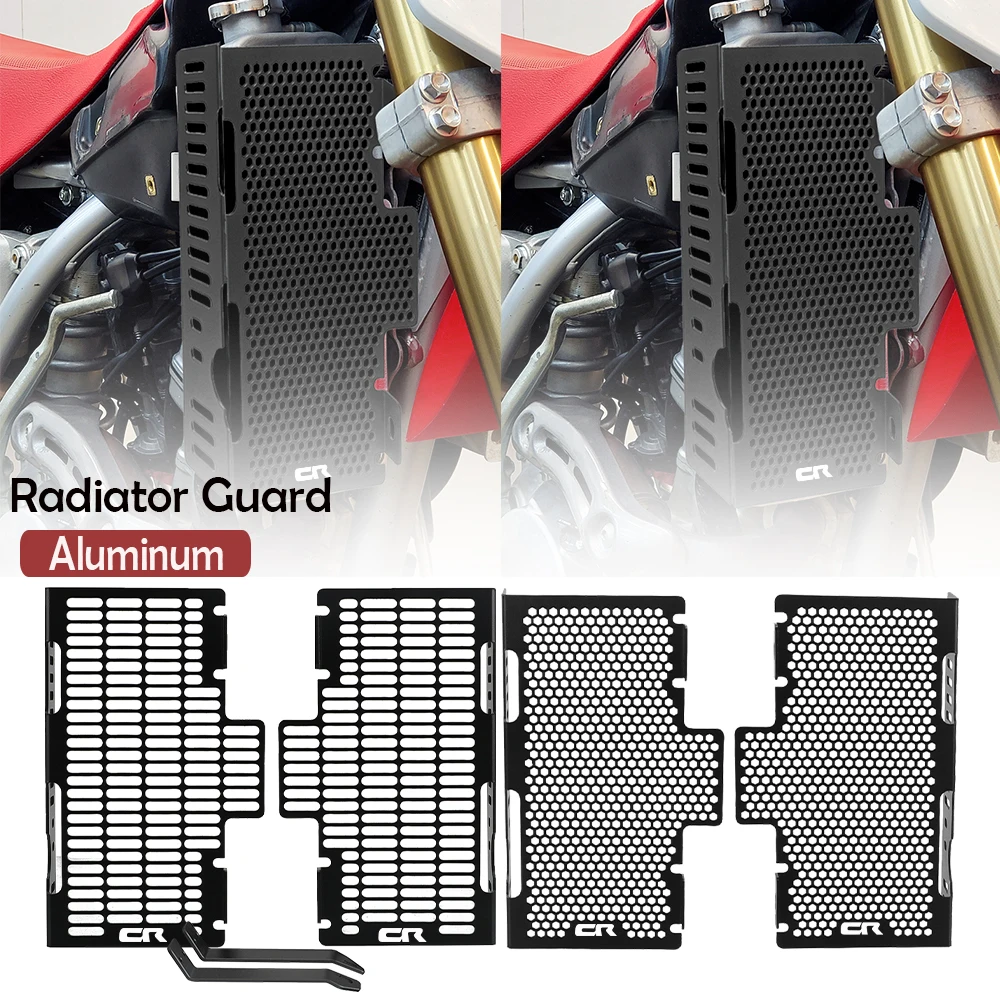 

Motorcycle Accessories FOR Honda CR125R CR250R CR 125R CR 250R 2000-2001 Radiator Grille Guard Protector Cover CR 125R 250R