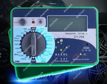 DY294 Multifunction Digital Transistor Analyzer Tester Semiconductor Diode Triode Reverse AC DC Voltage Capacitance FET