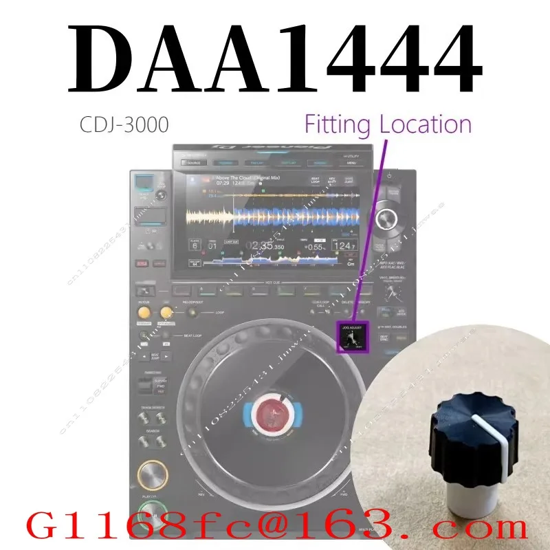Suitable for CDJ3000 Disc Player XDJAZ Integrated Machine Turntable JOG Adjustment Elastic Cap Accessory DAA1444