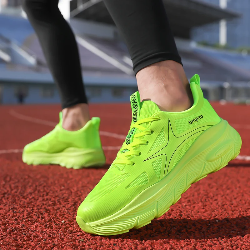 

Спортивные кроссовки для пар 2026: Новые, модные, легкие, на толстой подошве, высококачественные, для тренировок на улице, сетчатые, на шнуровке, для мужчин