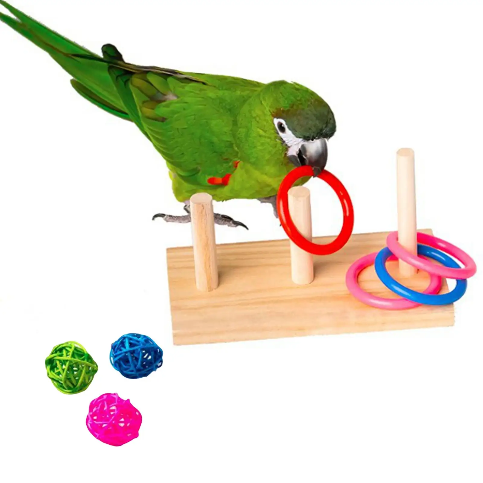 Funny Pet Bird Toys Trick Prop Interactive for Cockatiels Finches Birds Gift Funny Pet Bird Toys Trick Prop Interactive for Cockatiels Finches Birds Gift