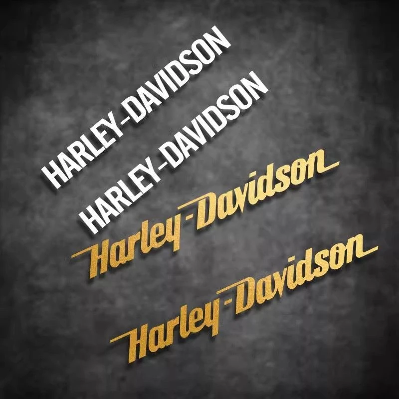 

Retro Style Motorcycle Body Stickers For Harley Davidson Reflection Personalized Decorative Water Proof Decals Accessories