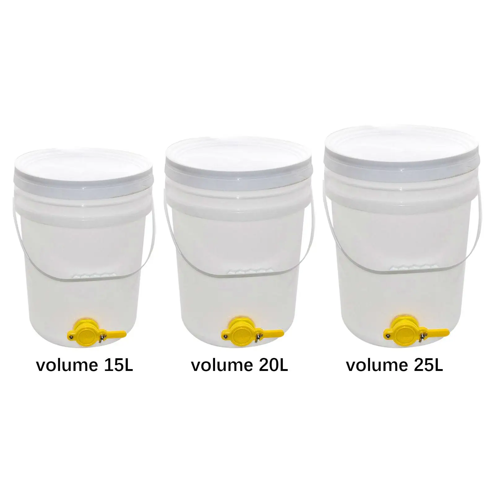 Honey Pail Large Capacity Dispenser Syrup Storage Portable Lightweight