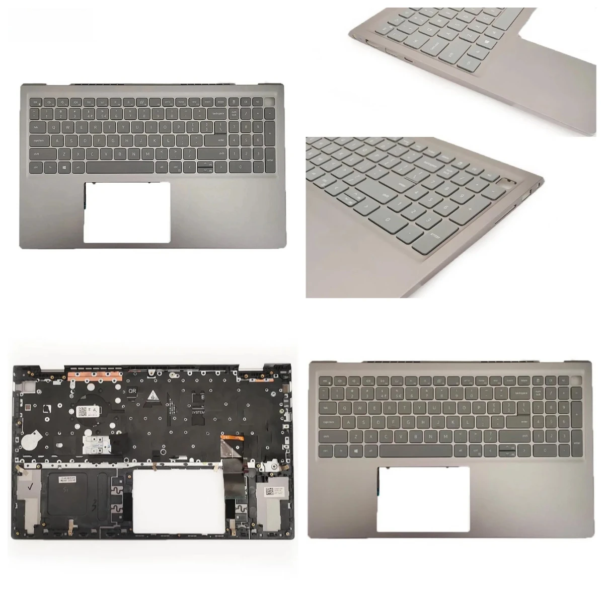 

For Inspiron 15Pro 5510 5515 laptop top upper cover palmrest case backlight keyboard 06P0TG