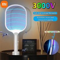 Xiaomi Electric Mosquito Swatter 3000V 2-In-1 Rechargeable Mosquito Swatter Household Multifunctional Automatic Mosquito Swatter