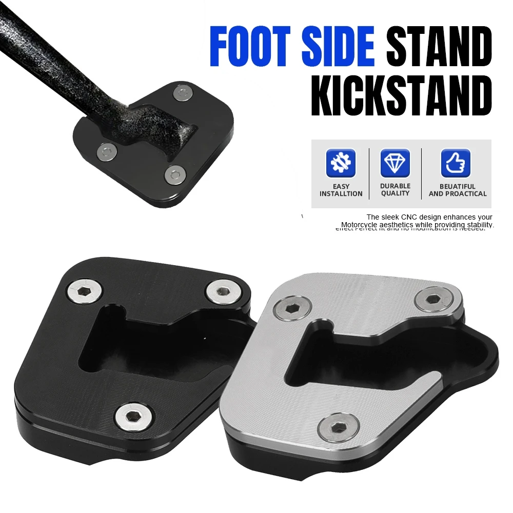 

Motorcycle Side Stand Kickstand Plate Extension Support Foot Pad For Suzuki GSXR1300 GSX1300R Hayabusa 1300 1999-2023 2021 2022