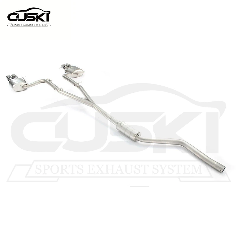 CUSKI Catback Exhaust Modification For BMW 535 F10/F18 3.0T 2010-2018 Stainless Steel Exhaust System Exhaust Pipe Muffler