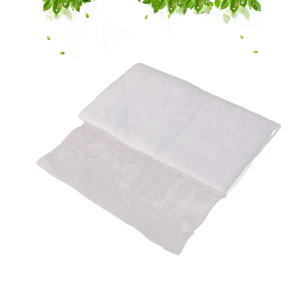 2Pcs Organic Unbleached Cheesecloth Cotton Cloth for Cheese Making Straining Nut Milks Basting Turkey Absorbent Gauze 92x274cm