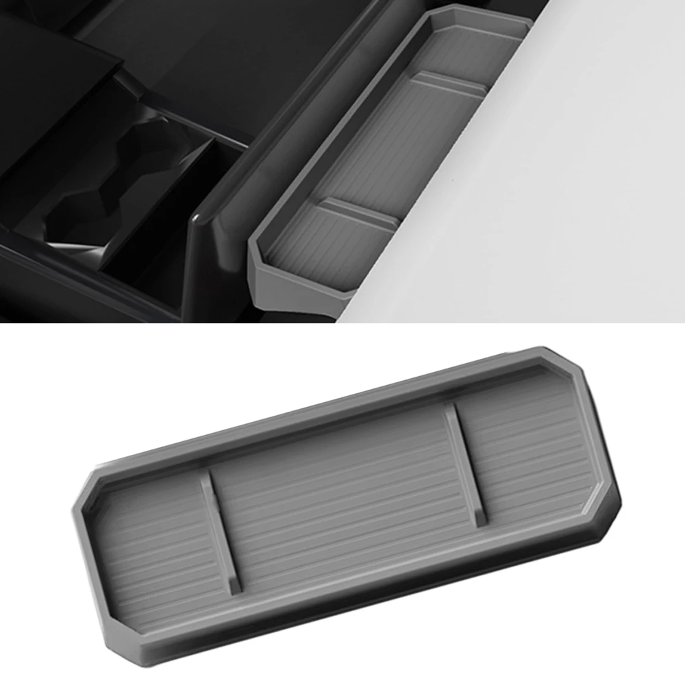 

Car Center Console Storage Box Organizer For Tesla Cybertruck 2024 Dashboard Storage Box Tray Organizer Accessories